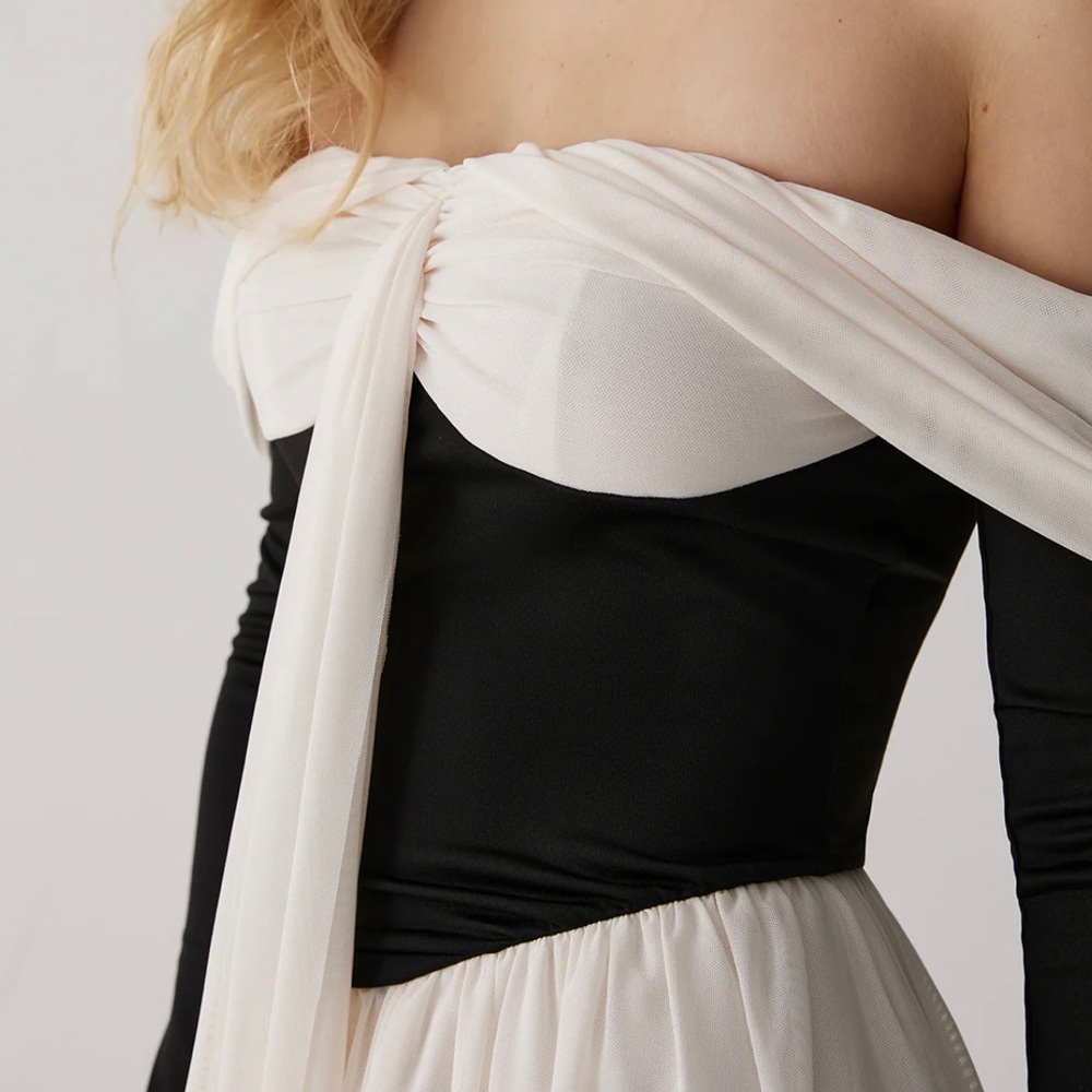 Commense Frenchy Off Shoulder Mini Dress - Picture 5 of 8